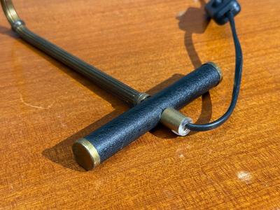 Erik W rn Table Lamps Metal Brass Sweden 1950s