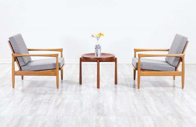 Erik W rts Erik Worts Erik Worts Kolding Oak Lounge Chairs for IKEA