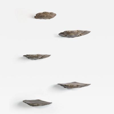 Erin Sullivan Flora Series Bronze Mushroom Shelves 2015