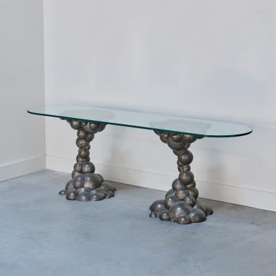 Erin Sullivan Silvered Bronze Double Bubble Console 2016