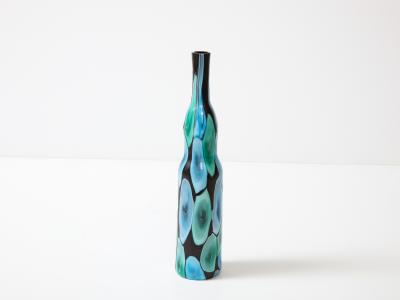 Ermanno Toso Nerox Bottle Vase by Ermanno Toso for Fratellli Toso
