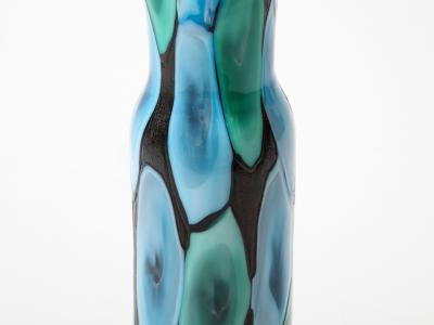 Ermanno Toso Nerox Bottle Vase by Ermanno Toso for Fratellli Toso