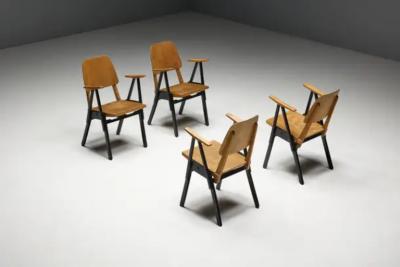 Ermeloo Zwager Palais De Tokyo Armchairs by Ermeloo Zwager Netherlands 1950s