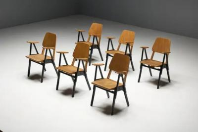 Ermeloo Zwager Palais De Tokyo Armchairs by Ermeloo Zwager Netherlands 1950s