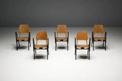 Ermeloo Zwager Palais De Tokyo Armchairs by Ermeloo Zwager Netherlands 1950s