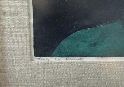 Ernest Bradfield Freed Color Etching Artist Proof the Varmints