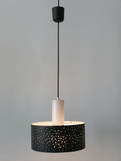 Ernest Igl Elegant Mid Century Modern Pendant Lamp by Ernest Igl for Hillebrand 1960s