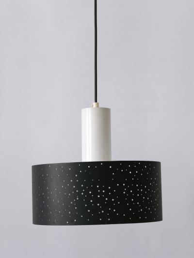 Ernest Igl Elegant Mid Century Modern Pendant Lamp by Ernest Igl for Hillebrand 1960s