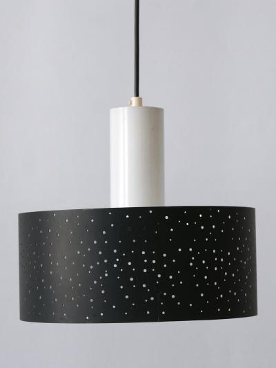 Ernest Igl Elegant Mid Century Modern Pendant Lamp by Ernest Igl for Hillebrand 1960s