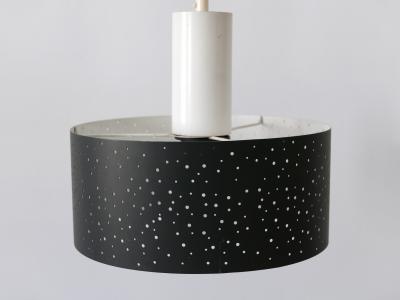 Ernest Igl Elegant Mid Century Modern Pendant Lamp by Ernest Igl for Hillebrand 1960s