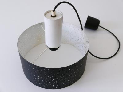 Ernest Igl Elegant Mid Century Modern Pendant Lamp by Ernest Igl for Hillebrand 1960s