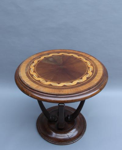 Ernest Schmitt Fine French Art Deco Gueridon by Atelier Ernest Schmitt