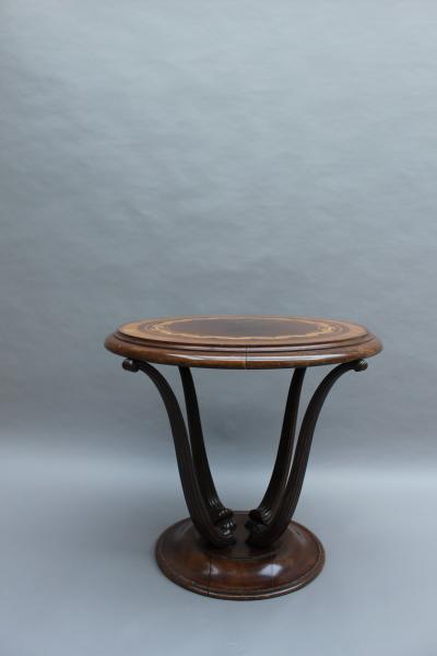 Ernest Schmitt Fine French Art Deco Gueridon by Atelier Ernest Schmitt