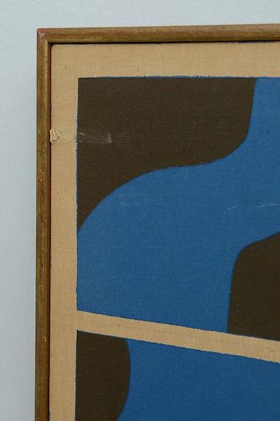Ernest Tino Trova American Silkscreen on Canvas Ernest Trova Canto Profile Sections II 1970