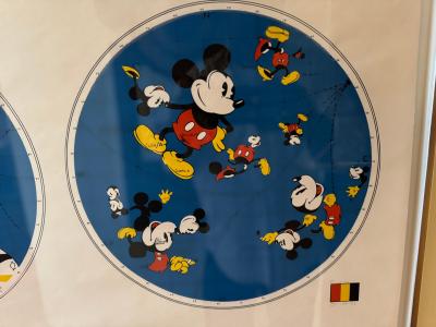Ernest Tino Trova Ernest Trova The World of Mickey Mouse Lithograph