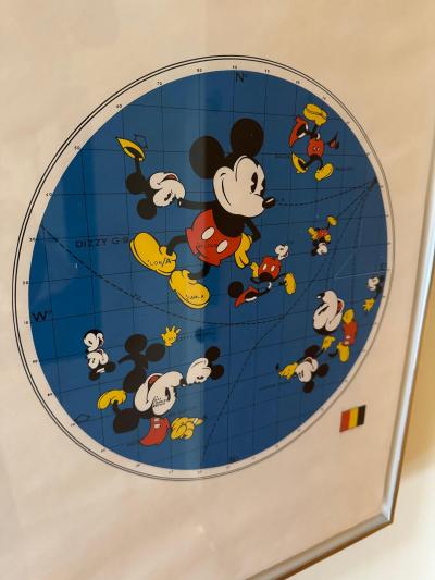 Ernest Tino Trova Ernest Trova The World of Mickey Mouse Lithograph