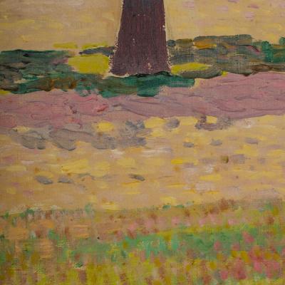 Ernest Yarrow Jones Ernest Yarrow Jones BRITISH 1872 1951 Les Foins painting