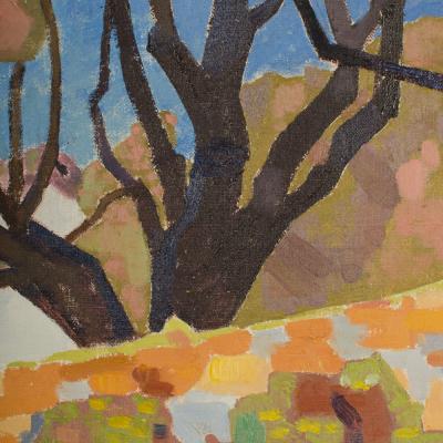 Ernest Yarrow Jones Ernest Yarrow Jones British 1872 1951 Mosaic Trees
