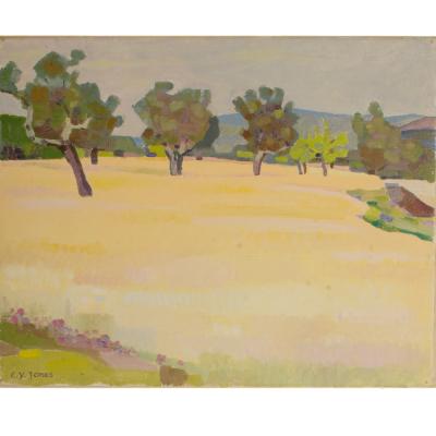 Ernest Yarrow Jones Ernest Yarrow Jones British 1872 1951 Spring Trees