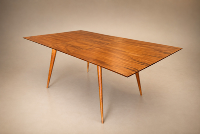 Ernesto Hauner Brazilian Extendable Dining Table in Cavi na by Ernesto Hauner for Mobilinea