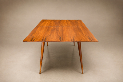 Ernesto Hauner Brazilian Extendable Dining Table in Cavi na by Ernesto Hauner for Mobilinea