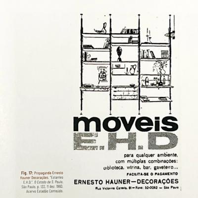 Ernesto Hauner Modular Brazilian Rosewood Shelving Unit by Ernesto Hauner Brazil Lot 182A