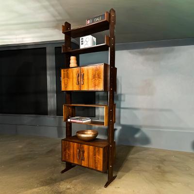 Ernesto Hauner Modular Brazilian Rosewood Shelving Unit by Ernesto Hauner Brazil Lot 182B