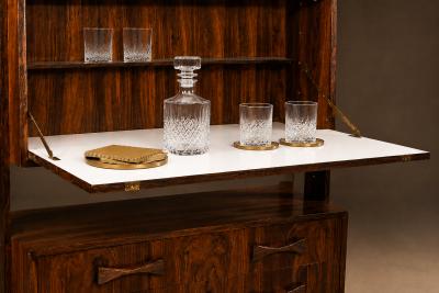 Ernesto Hauner Modular Brazilian Rosewood Shelving Units by Ernesto Hauner Brazil