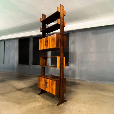 Ernesto Hauner Modular Brazilian Rosewood Shelving Units by Ernesto Hauner Brazil Lot 182