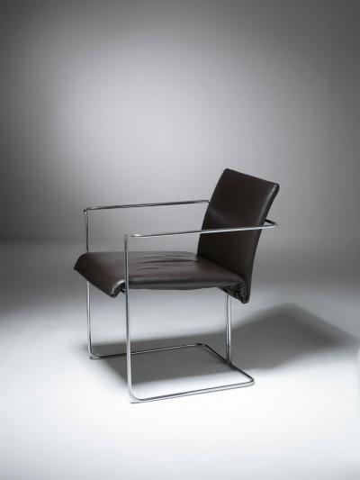 Ernesto Radaelli Pair of P15 Armchairs by Ernesto Radaelli for Saporiti