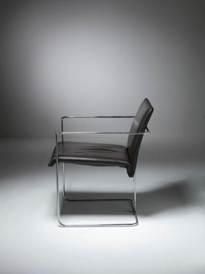 Ernesto Radaelli Pair of P15 Armchairs by Ernesto Radaelli for Saporiti