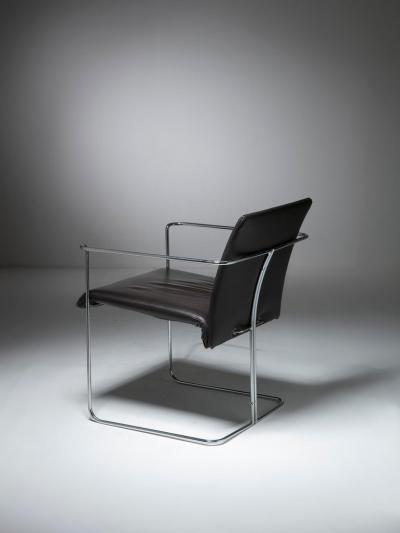 Ernesto Radaelli Pair of P15 Armchairs by Ernesto Radaelli for Saporiti