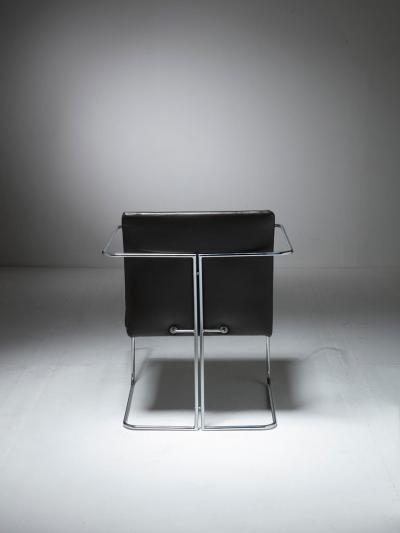 Ernesto Radaelli Pair of P15 Armchairs by Ernesto Radaelli for Saporiti