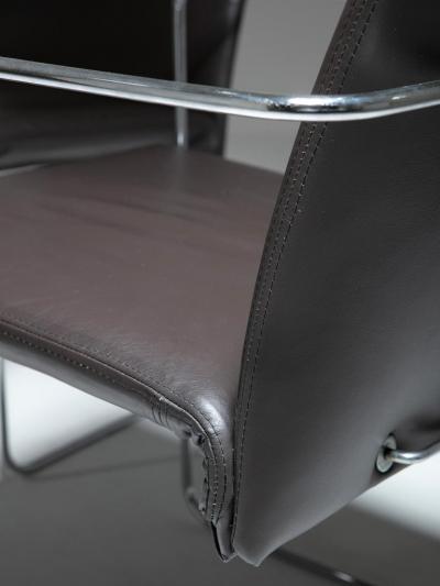 Ernesto Radaelli Pair of P15 Armchairs by Ernesto Radaelli for Saporiti