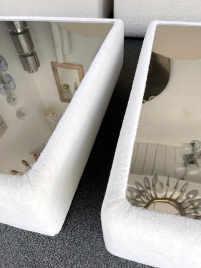 Ernesto Radaelli Pair of Tables Kenthia by Ernesto Radaelli for Saporiti Italy 1970s