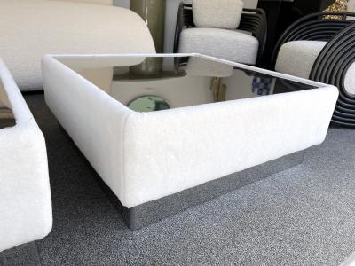 Ernesto Radaelli Pair of Tables Kenthia by Ernesto Radaelli for Saporiti Italy 1970s