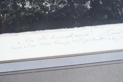 Ernst Fuchs Ernst Fuchs Waldidylle vor der Himmelsmauer Hand Signed Artists Proof 1974