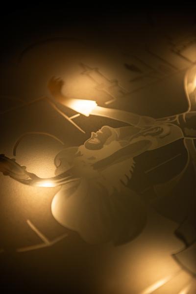 Ernst K hn Coffee Table Bar Cabinet Produced by Lysberg Hansen Therp