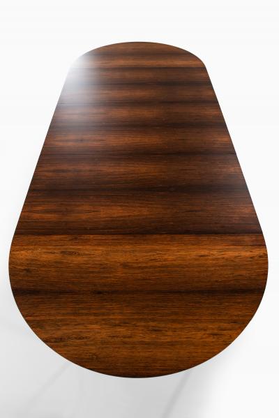 Ernst K hn Dining Table Produced by Lysberg Hansen Therp