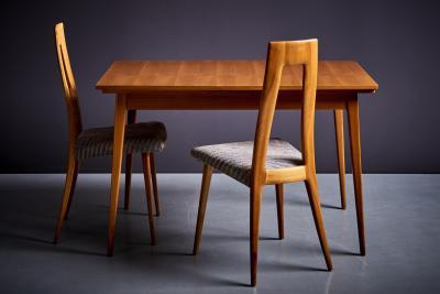 Ernst Martin Dettinger Dining Table by Ernst Martin Dettinger in Cherry Wood Germany