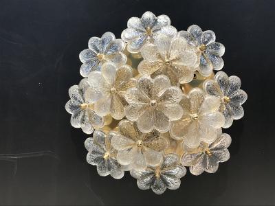 Ernst Palme Medium Ernst Palme Floral Glass Sconce Flush Mount