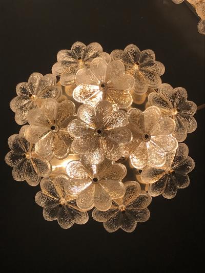 Ernst Palme Medium Ernst Palme Floral Glass Sconce Flush Mount