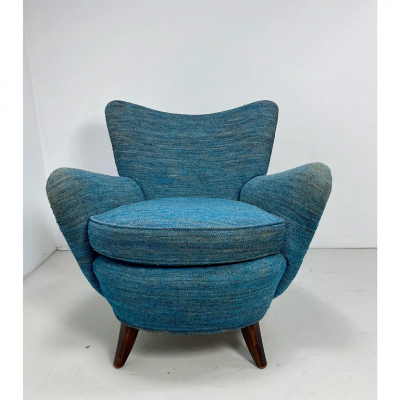 Ernst Schwadron 1940s Lounge Chair by Ernst Schwadron