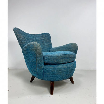 Ernst Schwadron 1940s Lounge Chair by Ernst Schwadron
