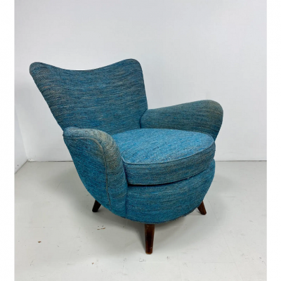 Ernst Schwadron 1940s Lounge Chair by Ernst Schwadron