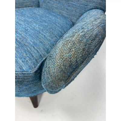 Ernst Schwadron 1940s Lounge Chair by Ernst Schwadron