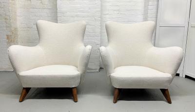 Ernst Schwadron Pair Ernst Schwadron Lounge Chairs