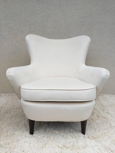 Ernst Schwadron Pair Rare Ernst Schwadron Club Chairs for Rena Rosenthal