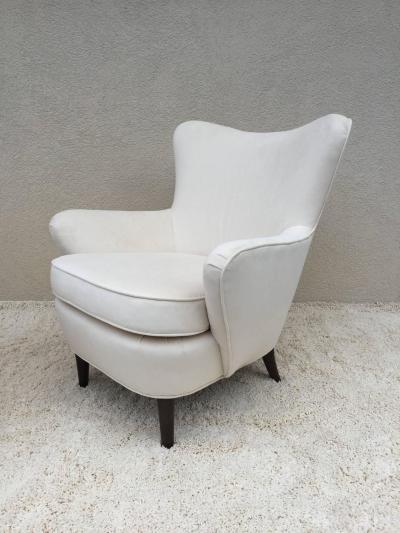 Ernst Schwadron Pair Rare Ernst Schwadron Club Chairs for Rena Rosenthal
