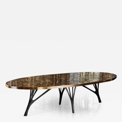 Erwan Boulloud Dining table Cholesterique by Erwan Boulloud